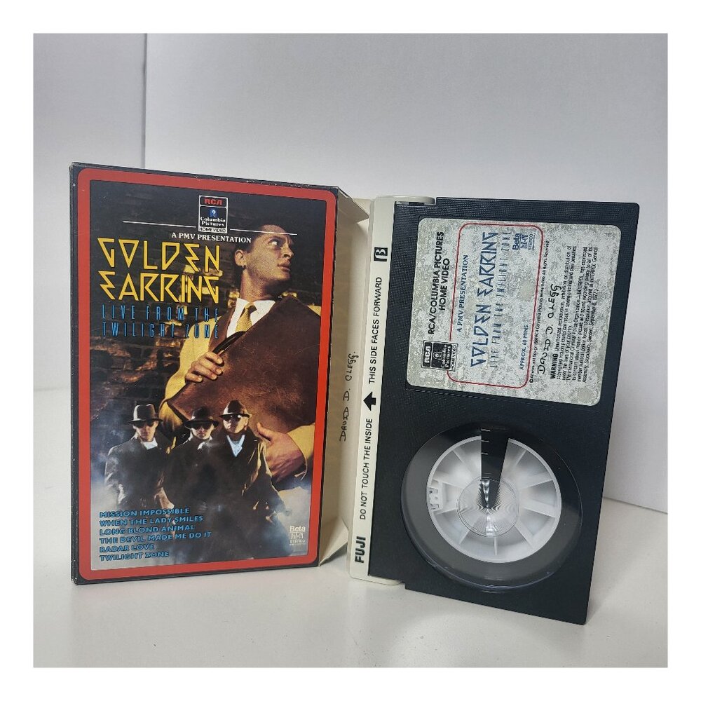 Golden Earring Live BETA Tape Betamax (Not VHS)